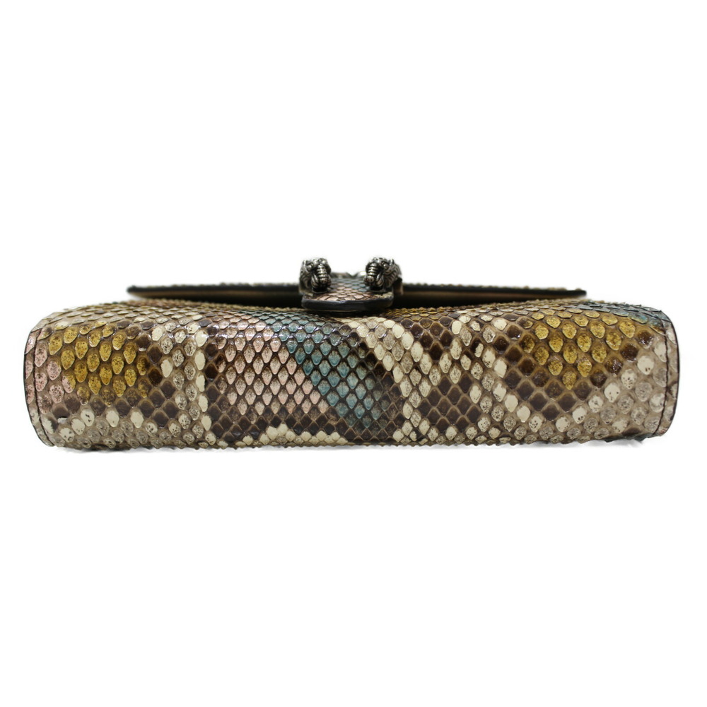 Gucci Shoulder Dionysus Bag Leather Python Brown - image 5